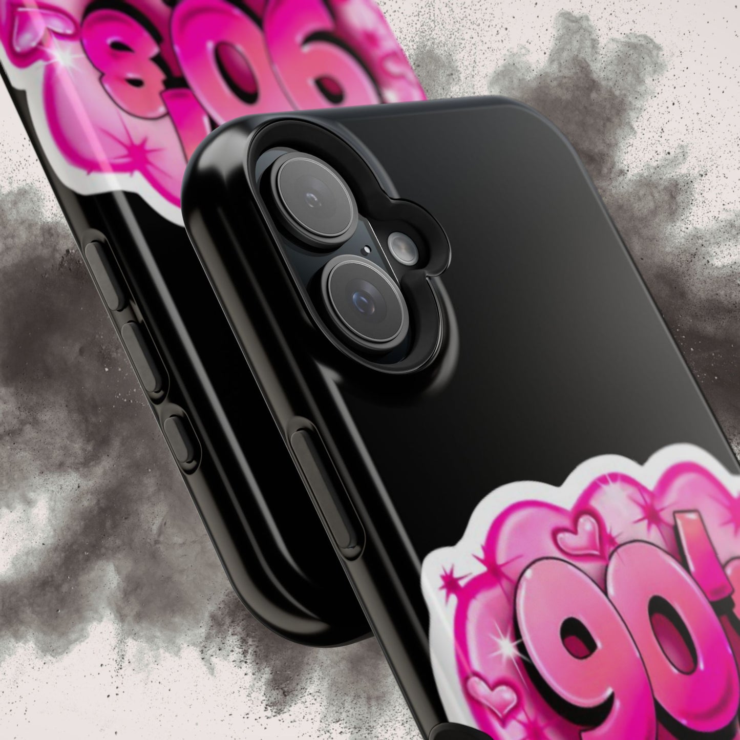 Impact-Resistant Case — "90's Baby" Pink Retro Graphic