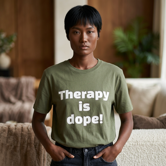 Therapy Is Dope T-Shirt —  Mental Health Awareness Tee