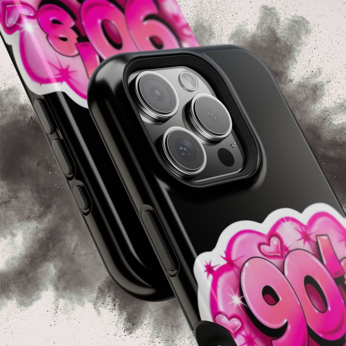 Impact-Resistant Case — "90's Baby" Pink Retro Graphic