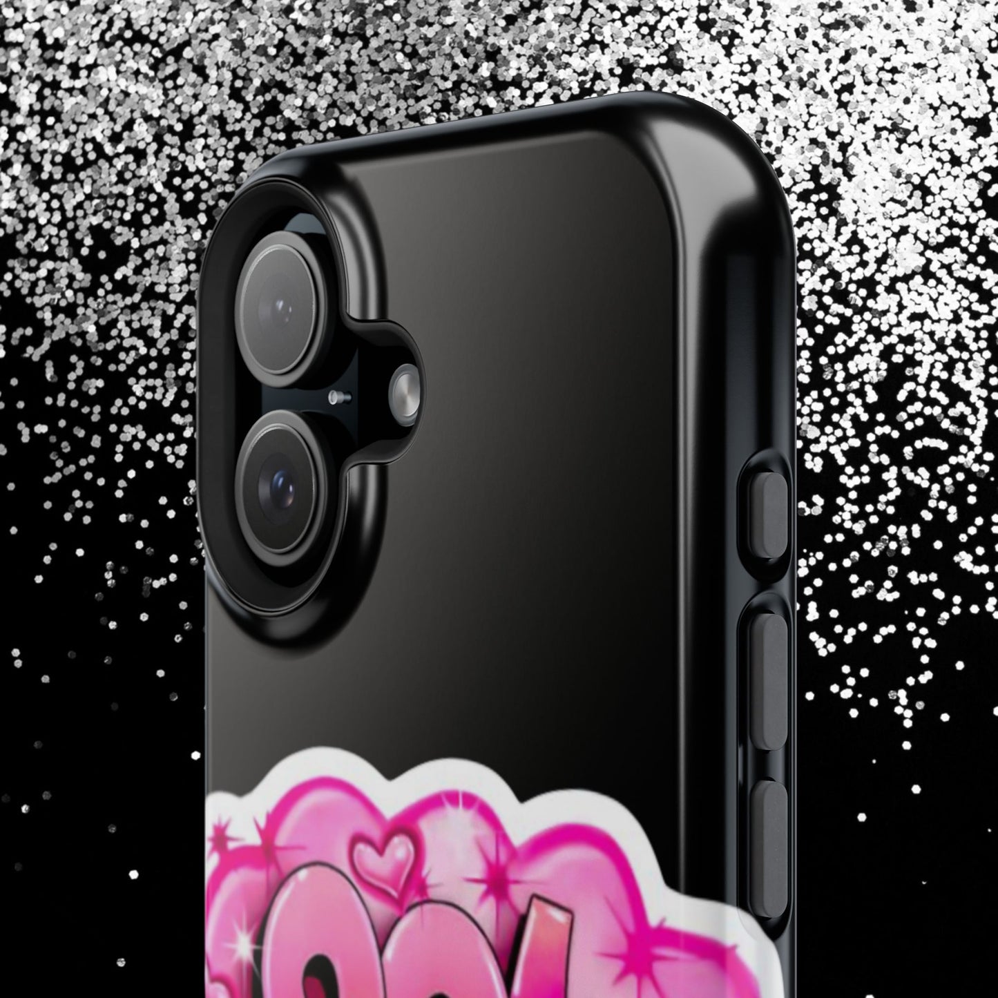 Impact-Resistant Case — "90's Baby" Pink Retro Graphic