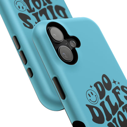 Phone Case — "Do Dilfs Not Drugs" Retro Smiley Impact-Resistant Case