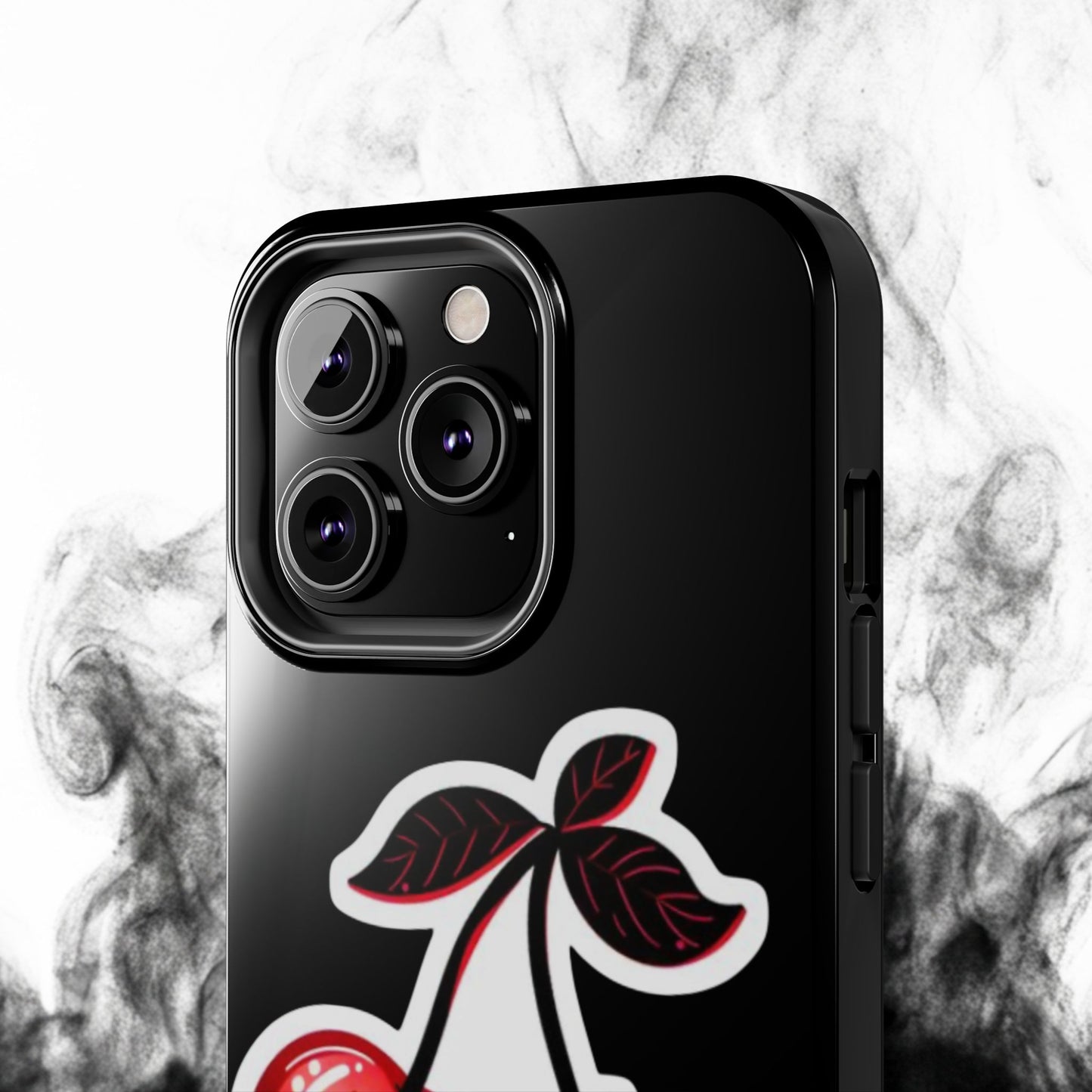 Tough Phone Case — Dripping Skull Cherries Graphic