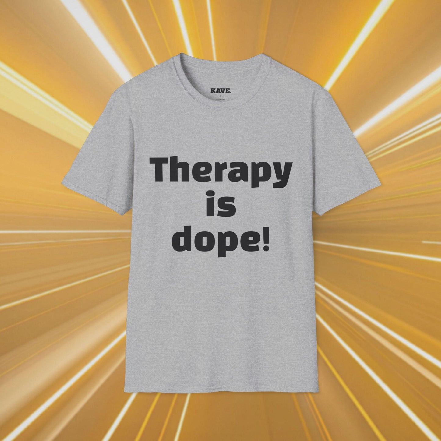 Therapy Is Dope T-Shirt —  Mental Health Awareness Tee