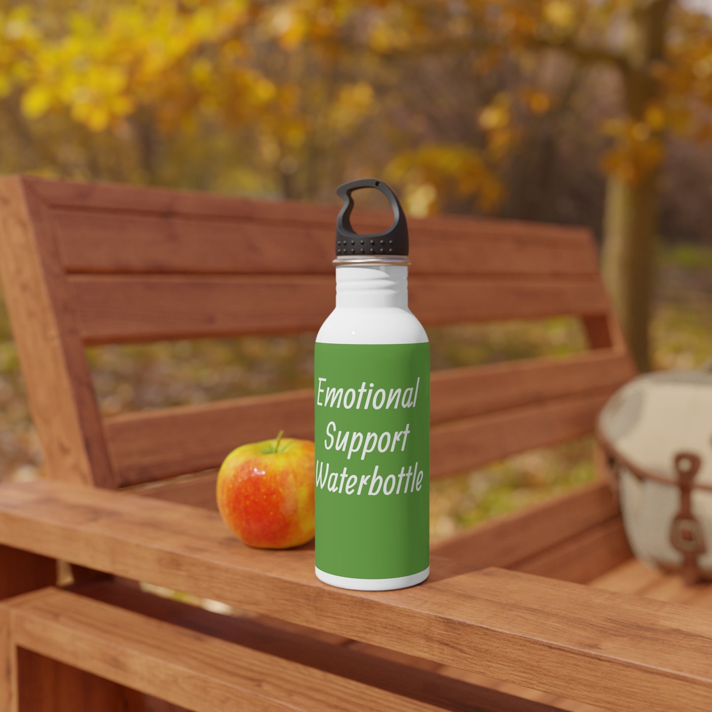 Emotional Support Water Bottle — Stainless Steel Motivational Drink Bottle