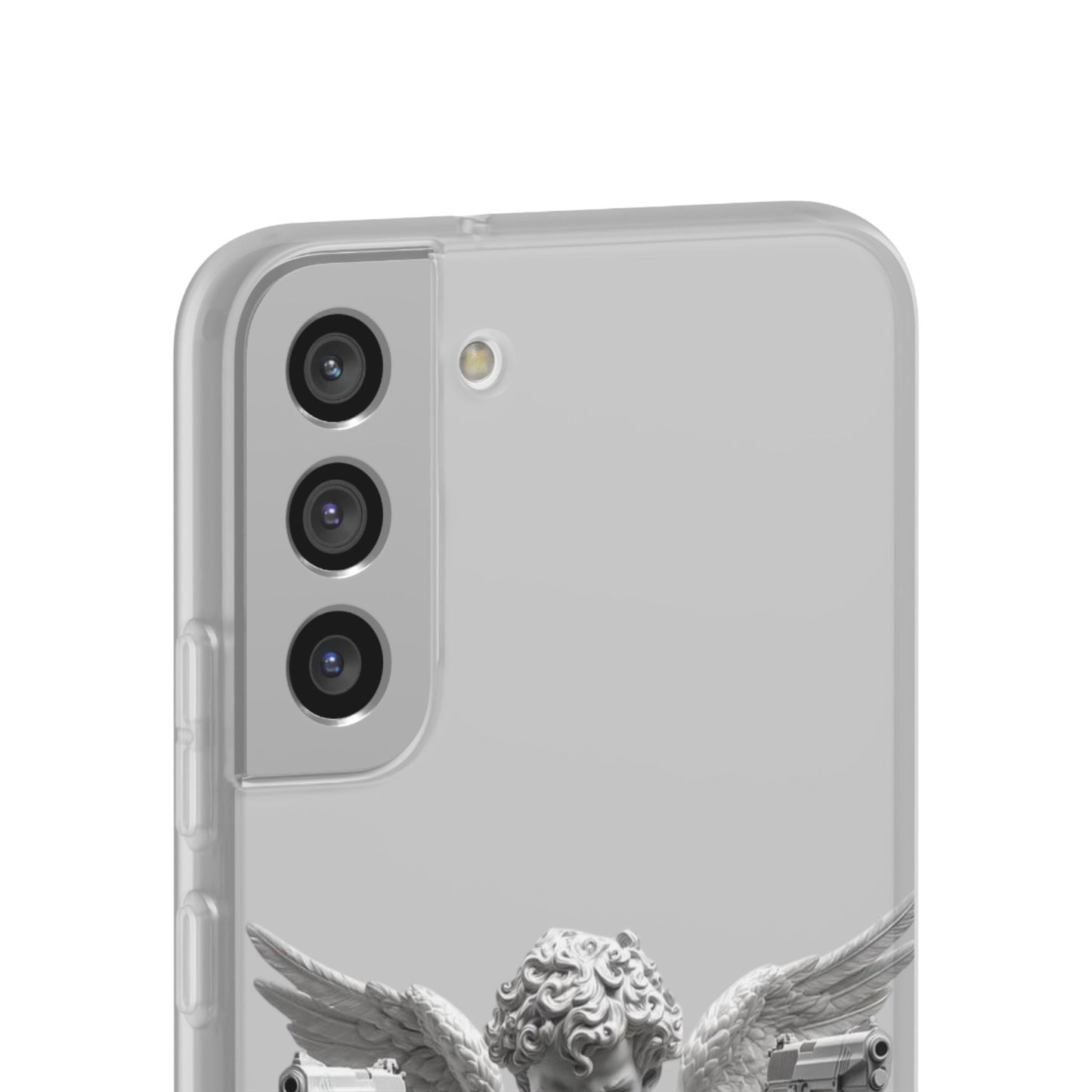 Cherub with Guns Phone Case — Edgy Angel iPhone Case