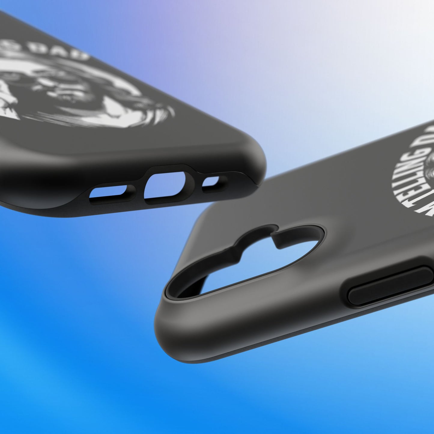 Phone Case — “I’m Telling Dad” Retro Jesus Graphic Impact-Resistant Case