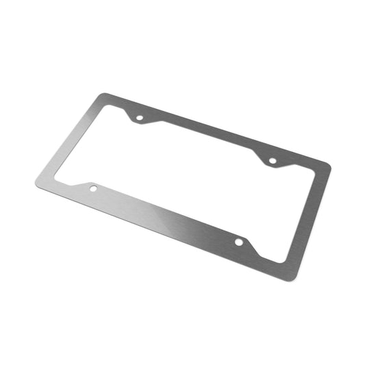Normalize Therapy Metal License Plate Frame — Mental Health Awareness Car Accessory