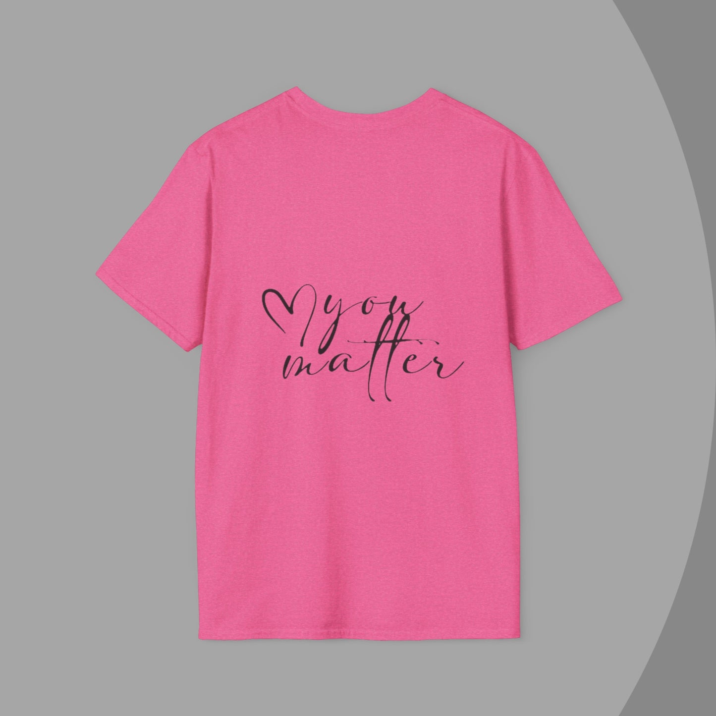 Suicide Awareness Unisex Softstyle T-Shirt (women)