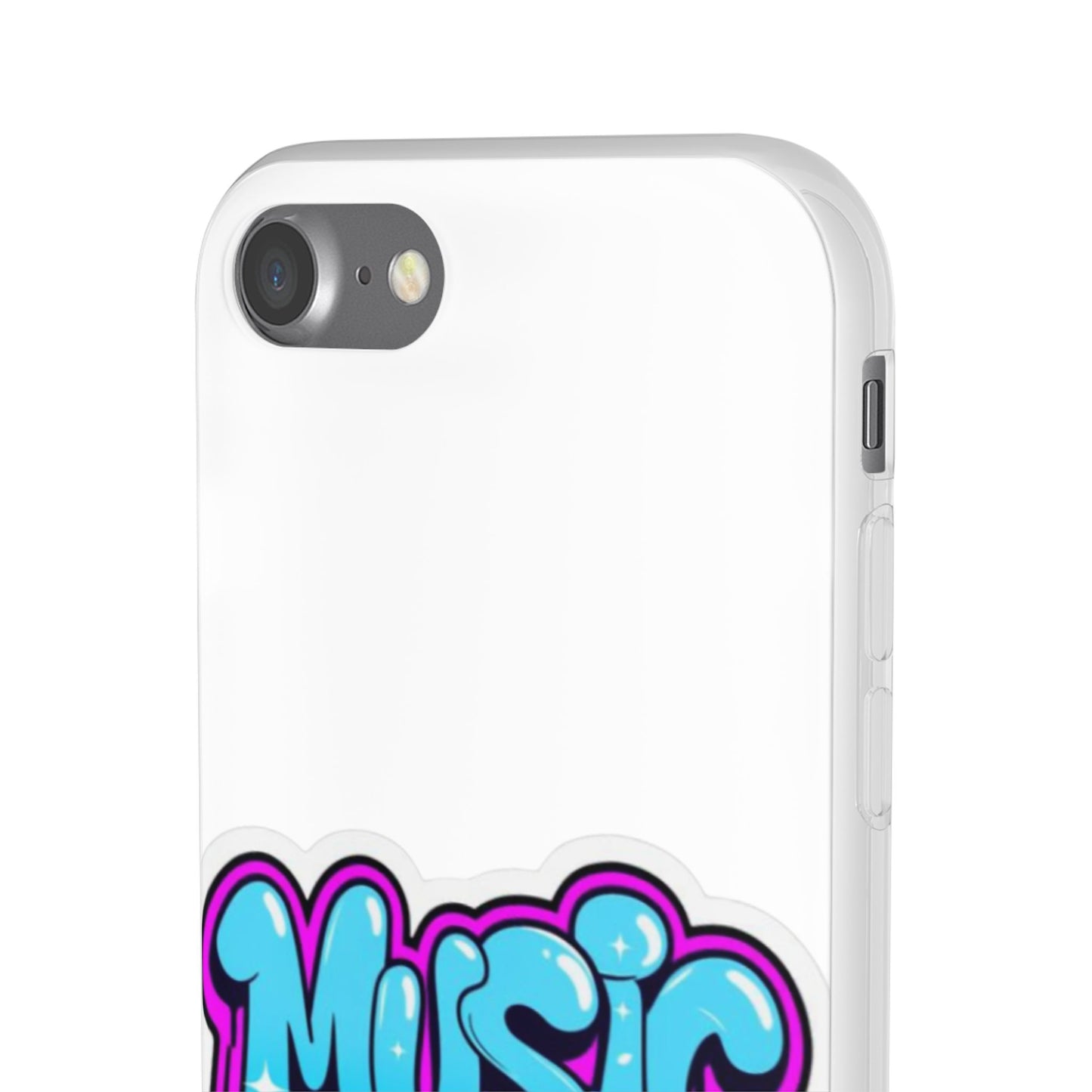 Music Graffiti Phone Case — Trendy Flexible Protective Cover