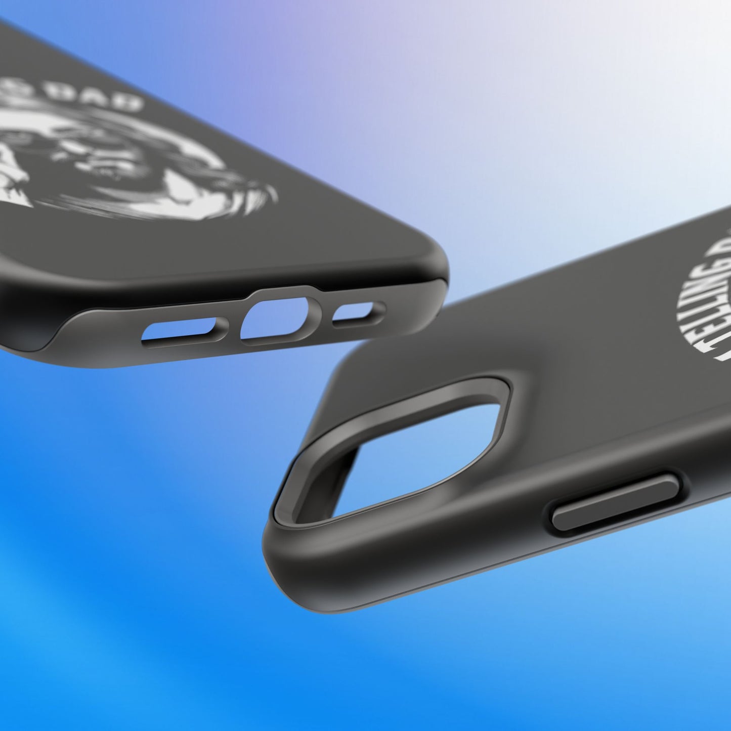 Phone Case — “I’m Telling Dad” Retro Jesus Graphic Impact-Resistant Case