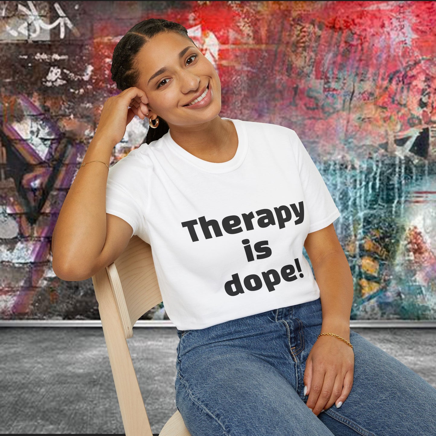 Therapy Is Dope T-Shirt —  Mental Health Awareness Tee