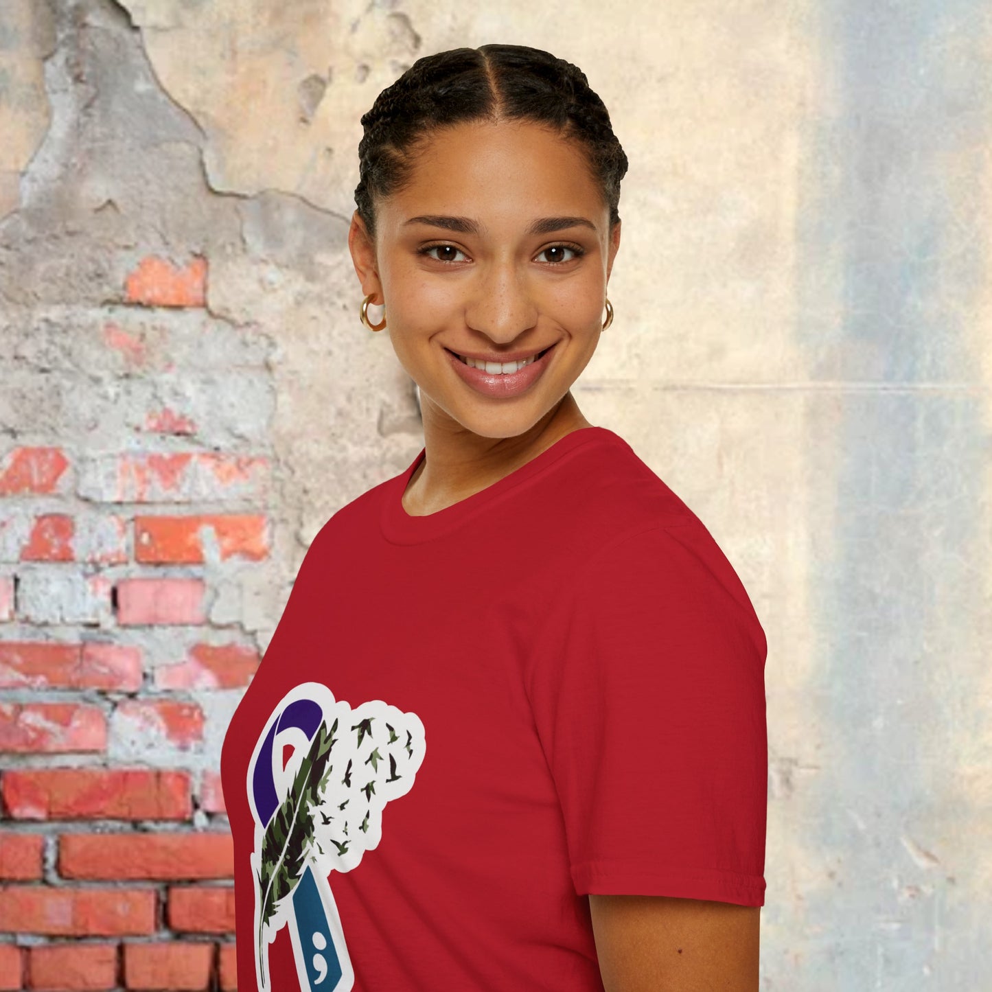 Suicide Awareness Unisex Softstyle T-Shirt (women)