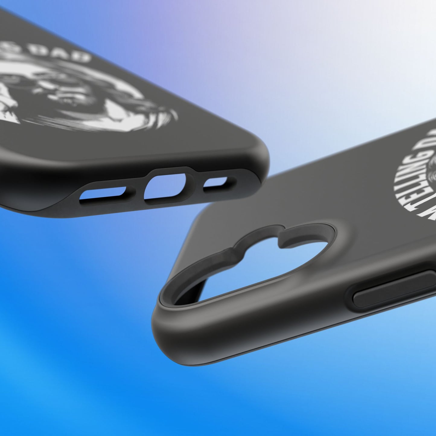Phone Case — “I’m Telling Dad” Retro Jesus Graphic Impact-Resistant Case