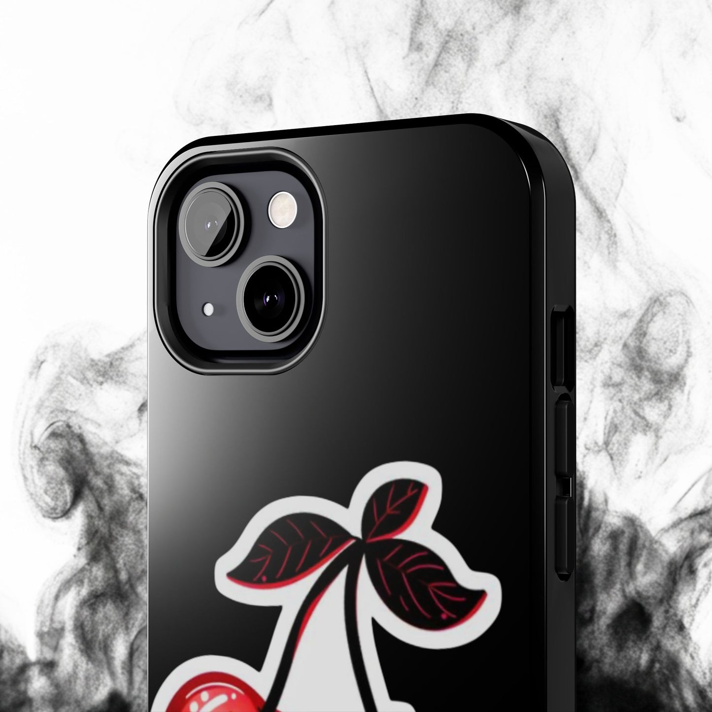 Tough Phone Case — Dripping Skull Cherries Graphic