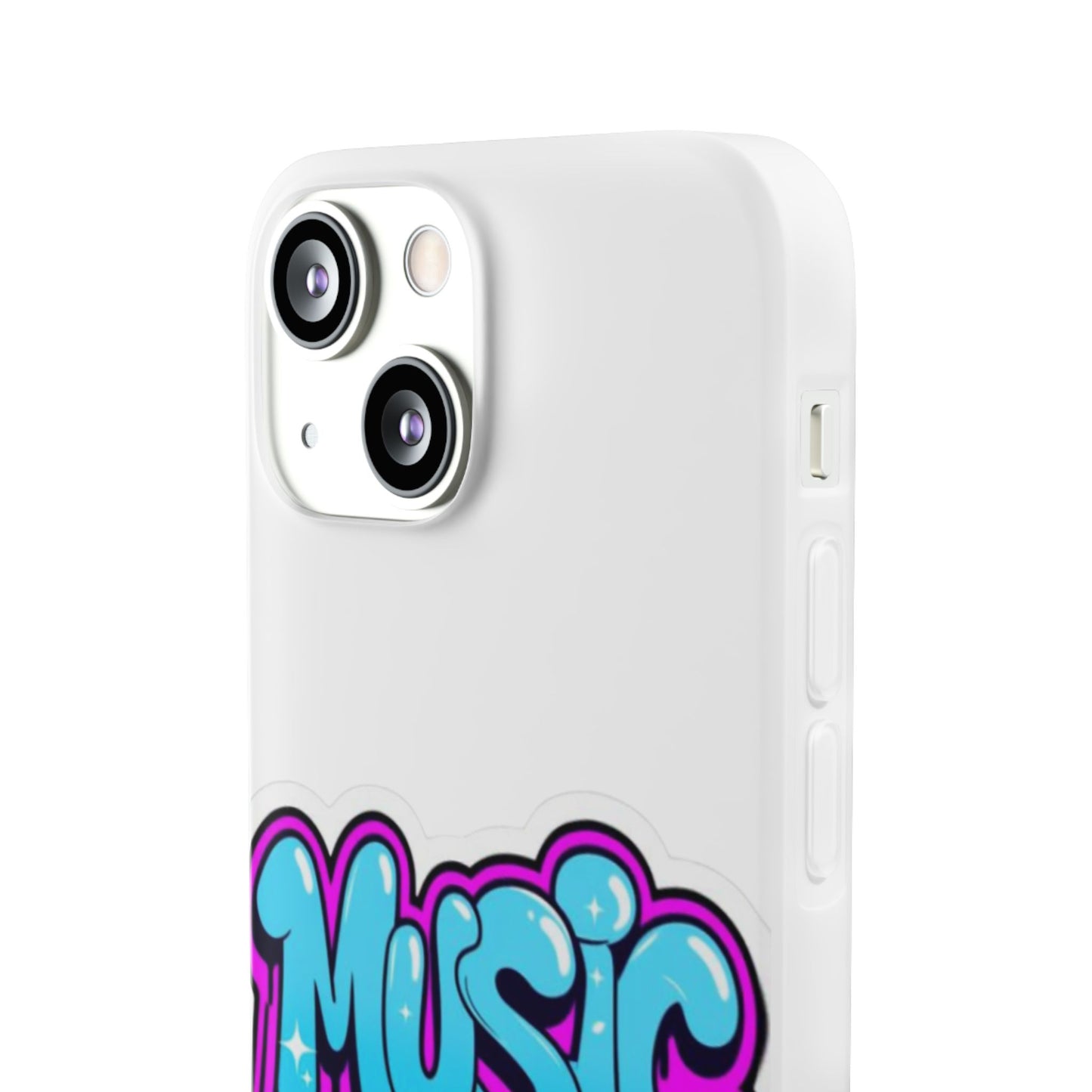 Music Graffiti Phone Case — Trendy Flexible Protective Cover