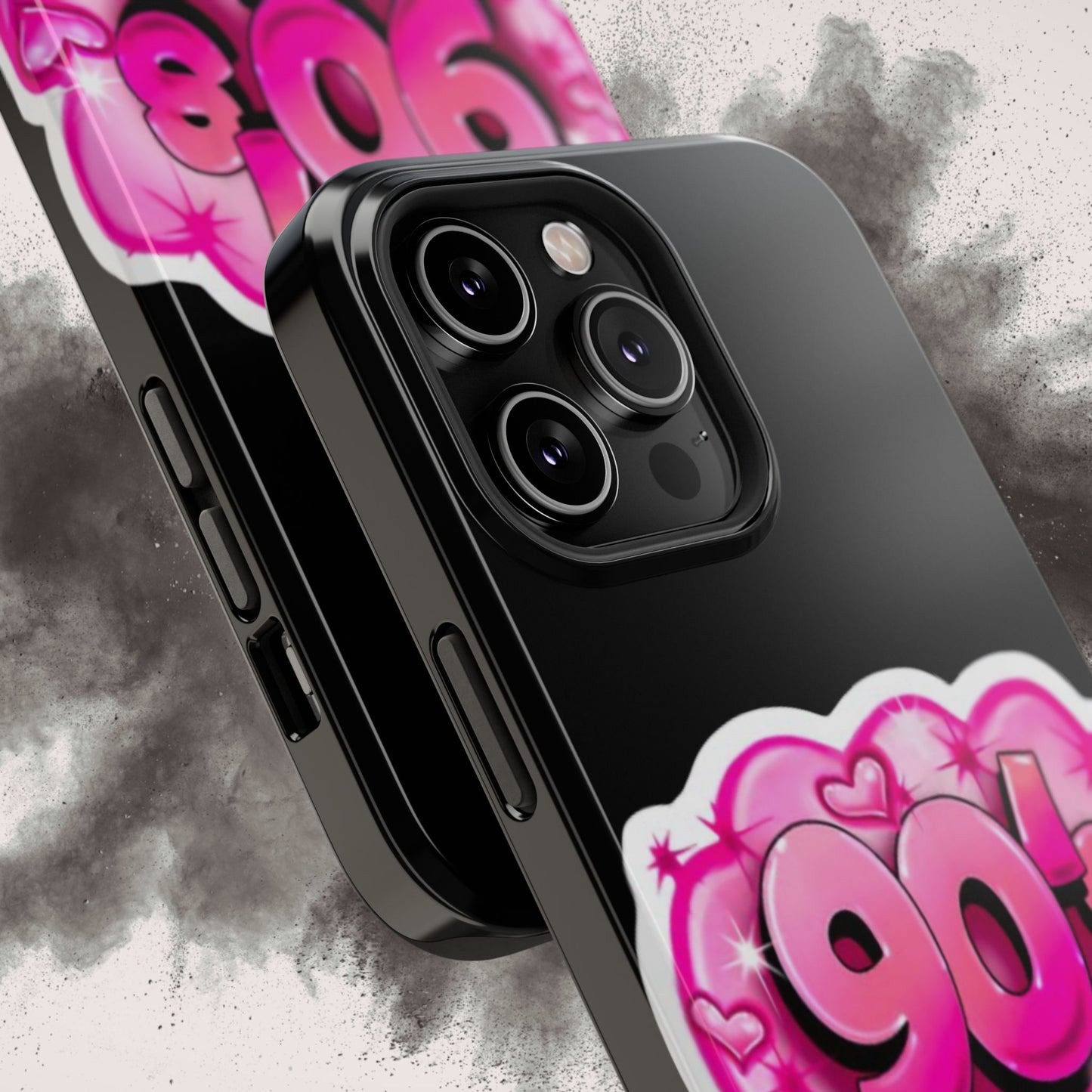 Impact-Resistant Case — "90's Baby" Pink Retro Graphic