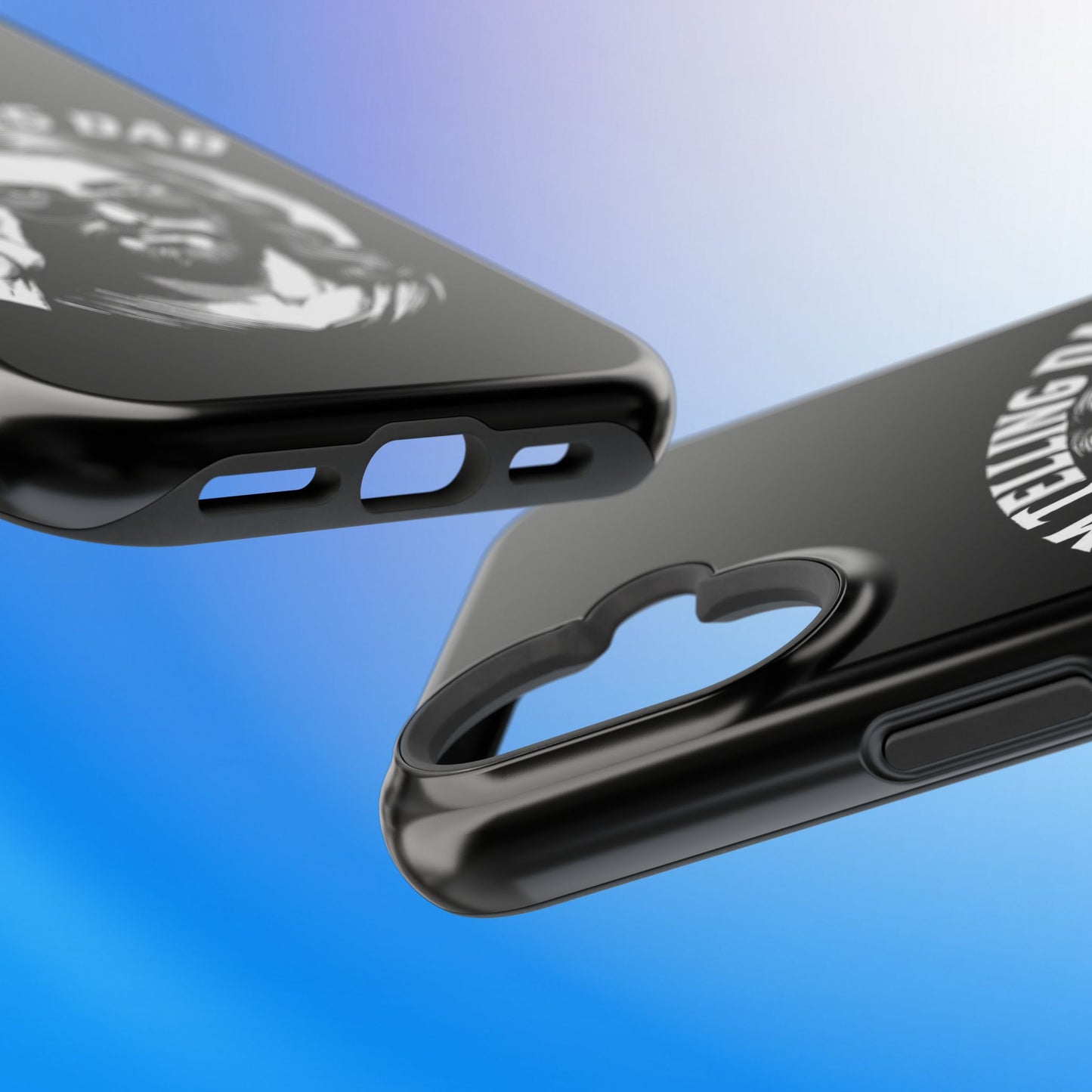 Phone Case — “I’m Telling Dad” Retro Jesus Graphic Impact-Resistant Case