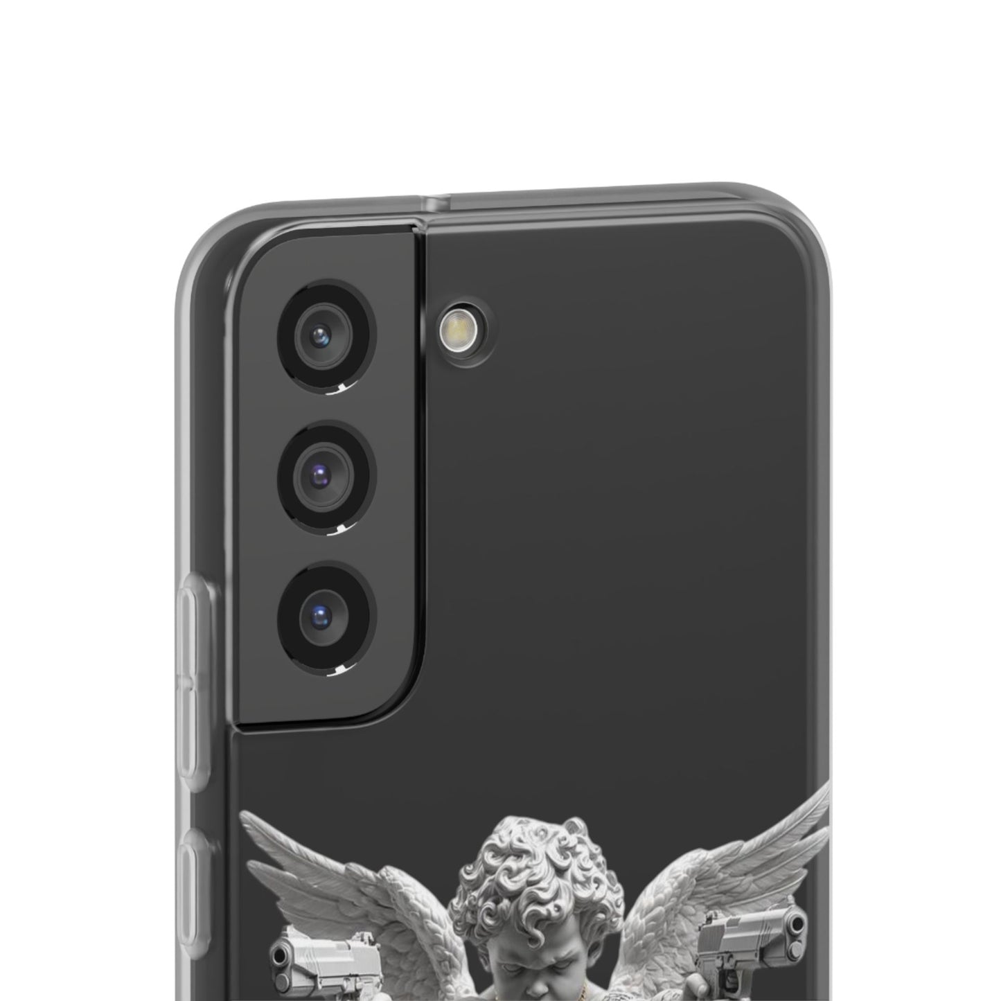 Cherub with Guns Phone Case — Edgy Angel iPhone Case