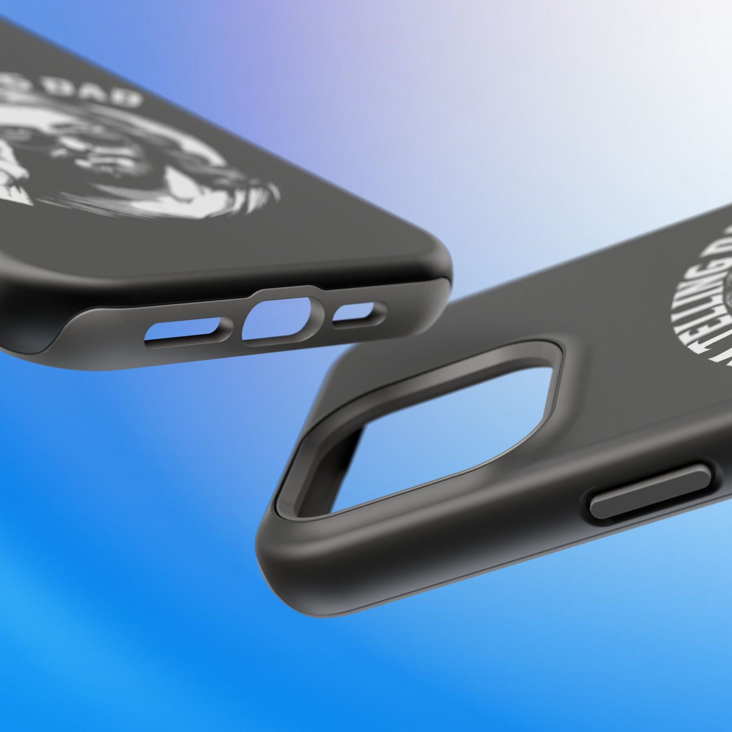 Phone Case — “I’m Telling Dad” Retro Jesus Graphic Impact-Resistant Case
