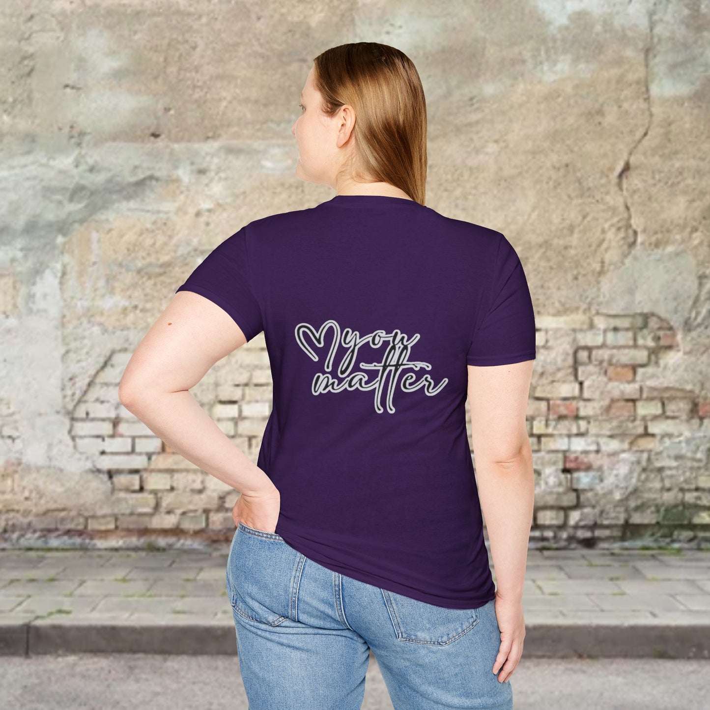 Suicide Awareness Unisex Softstyle T-Shirt (women)