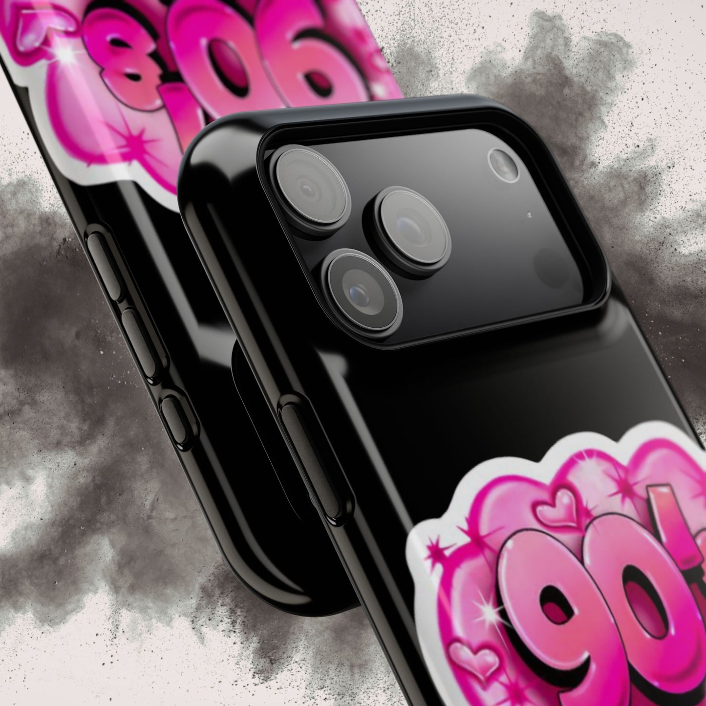 Impact-Resistant Case — "90's Baby" Pink Retro Graphic