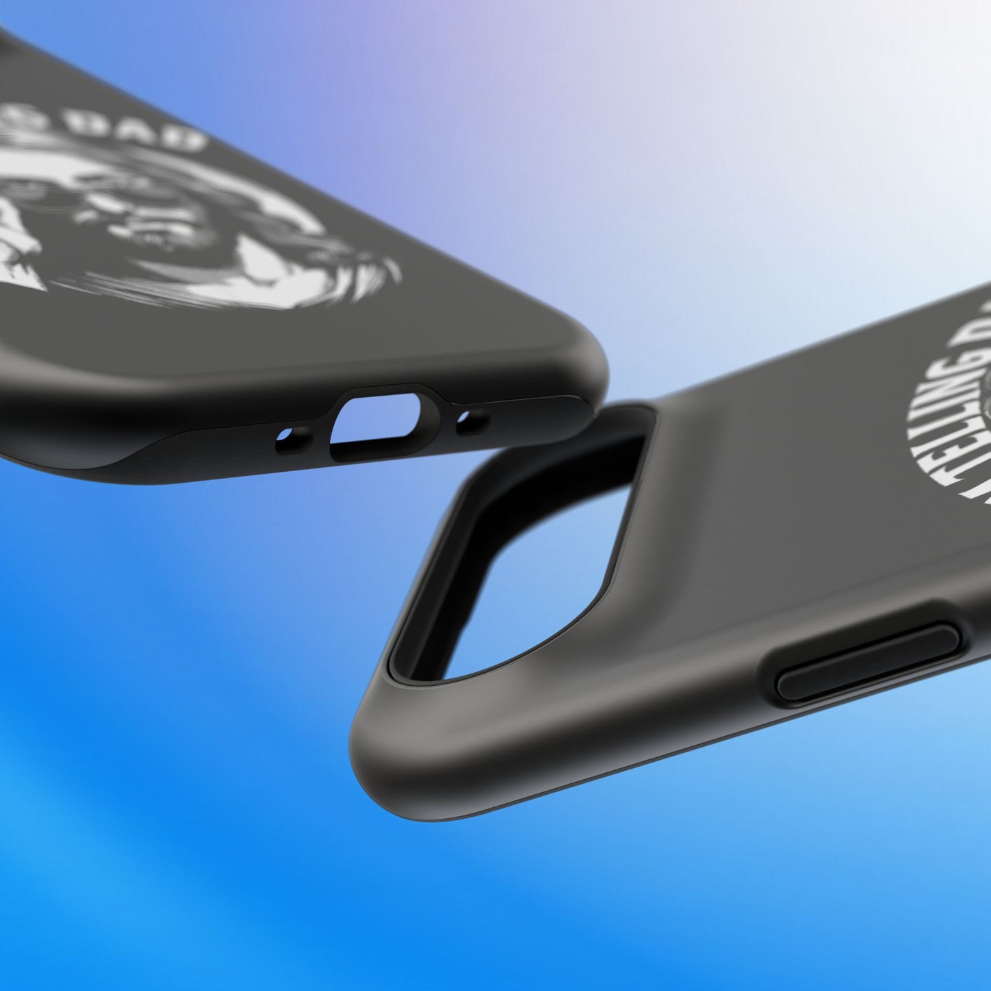 Phone Case — “I’m Telling Dad” Retro Jesus Graphic Impact-Resistant Case