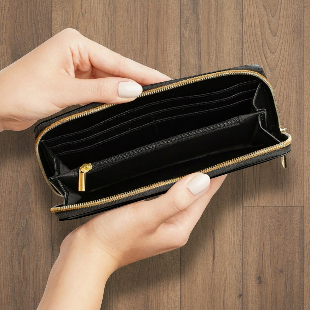 Zipper Wallet - thanks, its the trauma