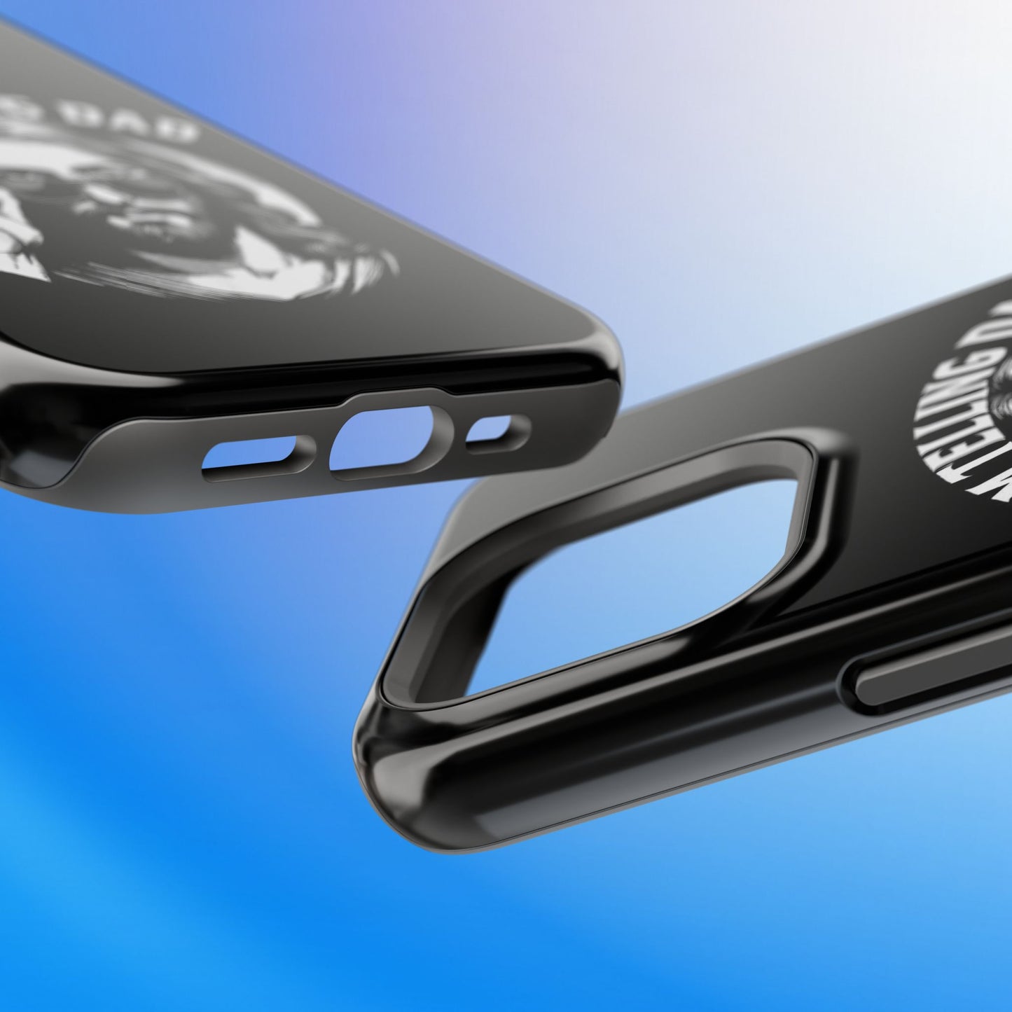 Phone Case — “I’m Telling Dad” Retro Jesus Graphic Impact-Resistant Case