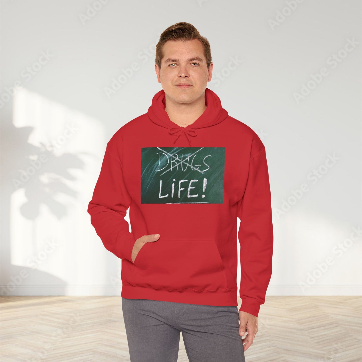 Choose Life Unisex Heavy Blend™ Hooded Sweatshirt