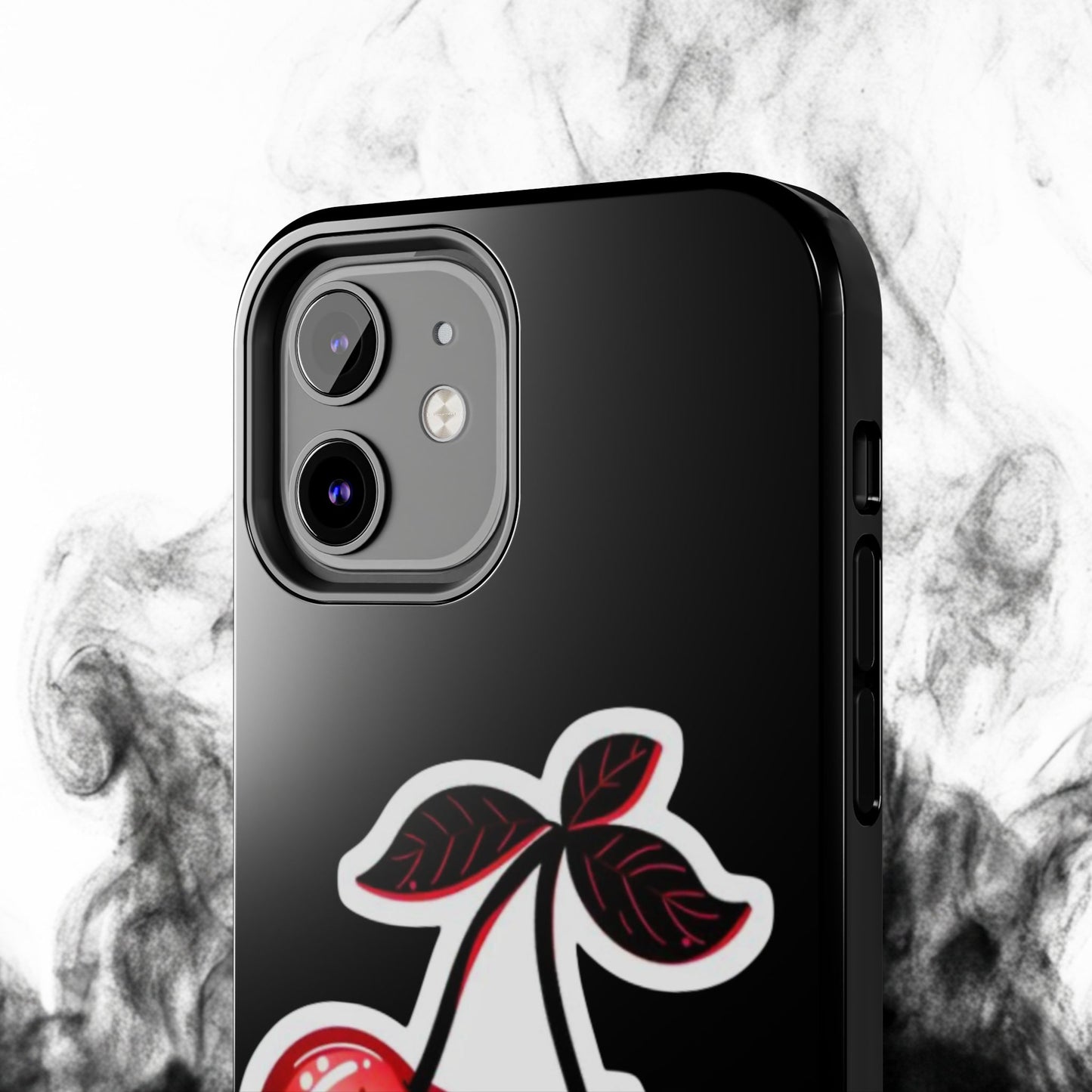Tough Phone Case — Dripping Skull Cherries Graphic