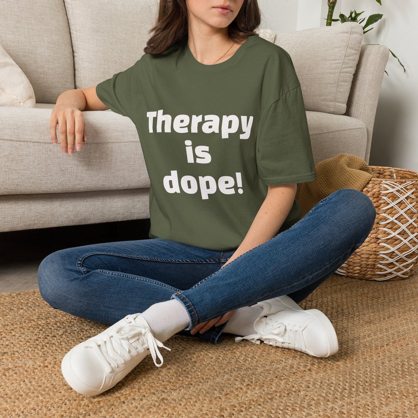 Therapy Is Dope T-Shirt —  Mental Health Awareness Tee