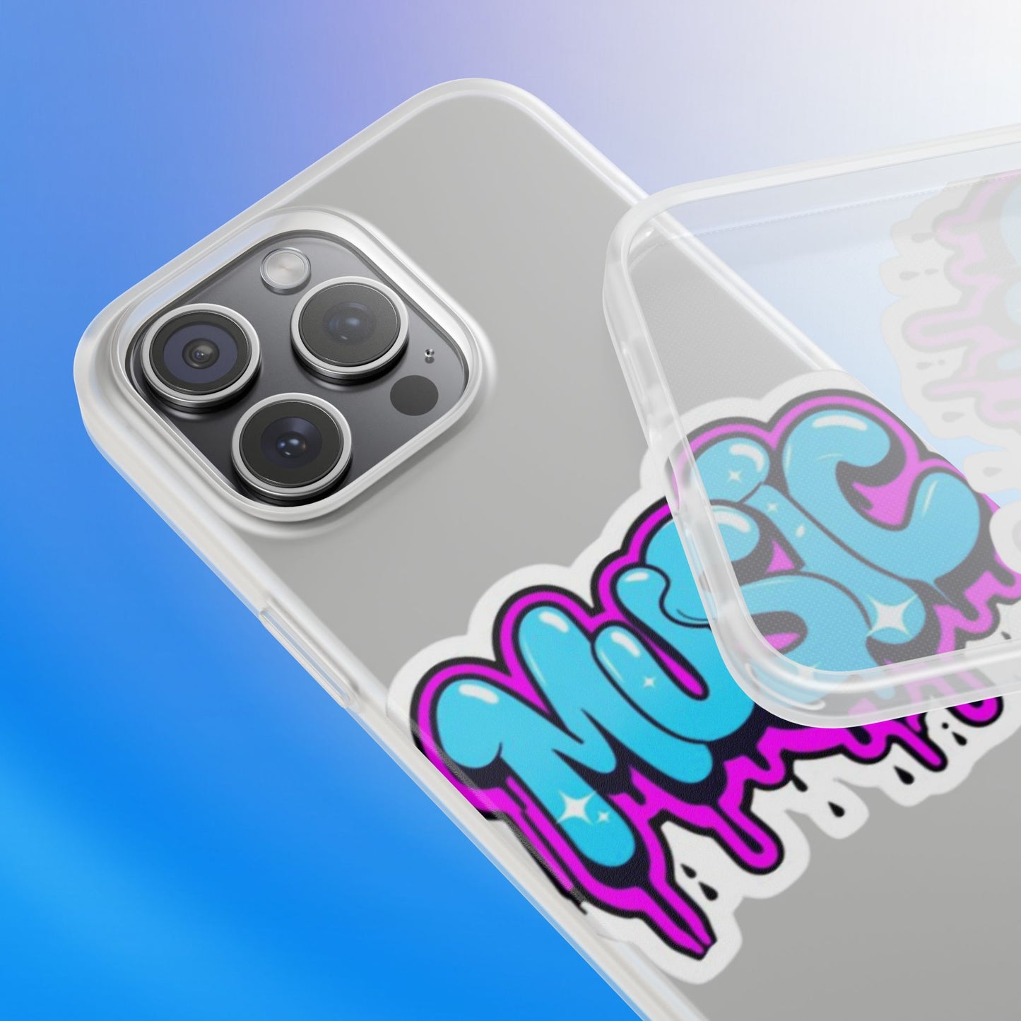 Music Graffiti Phone Case — Trendy Flexible Protective Cover