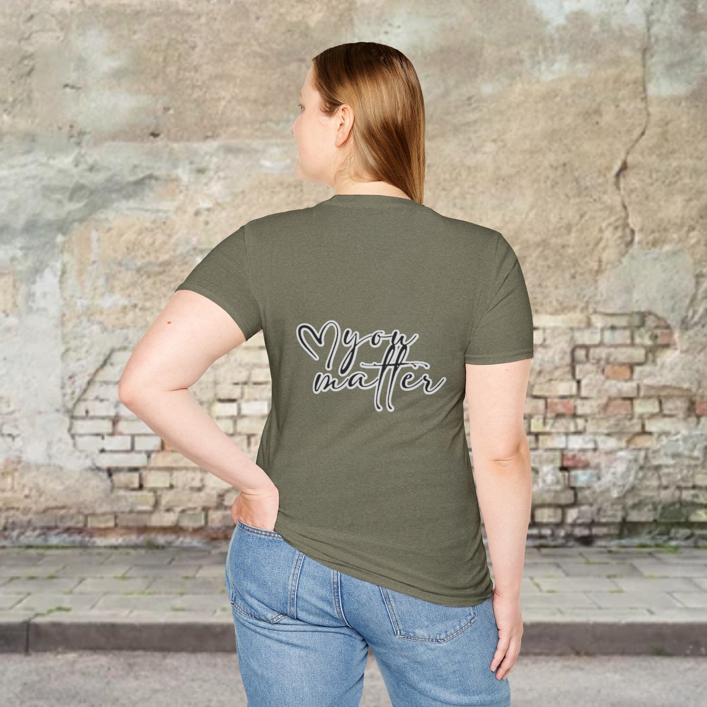 Suicide Awareness Unisex Softstyle T-Shirt (women)