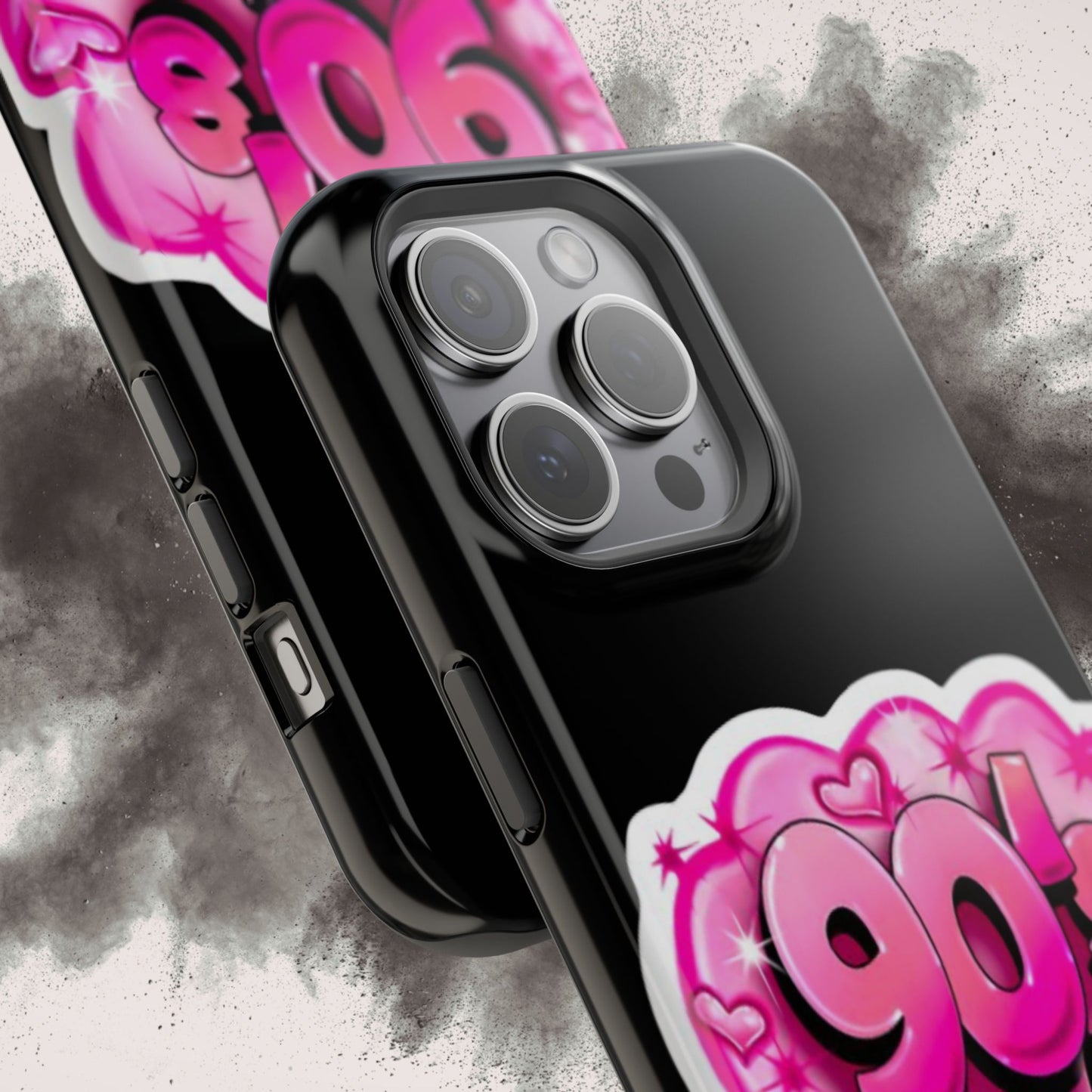 Impact-Resistant Case — "90's Baby" Pink Retro Graphic