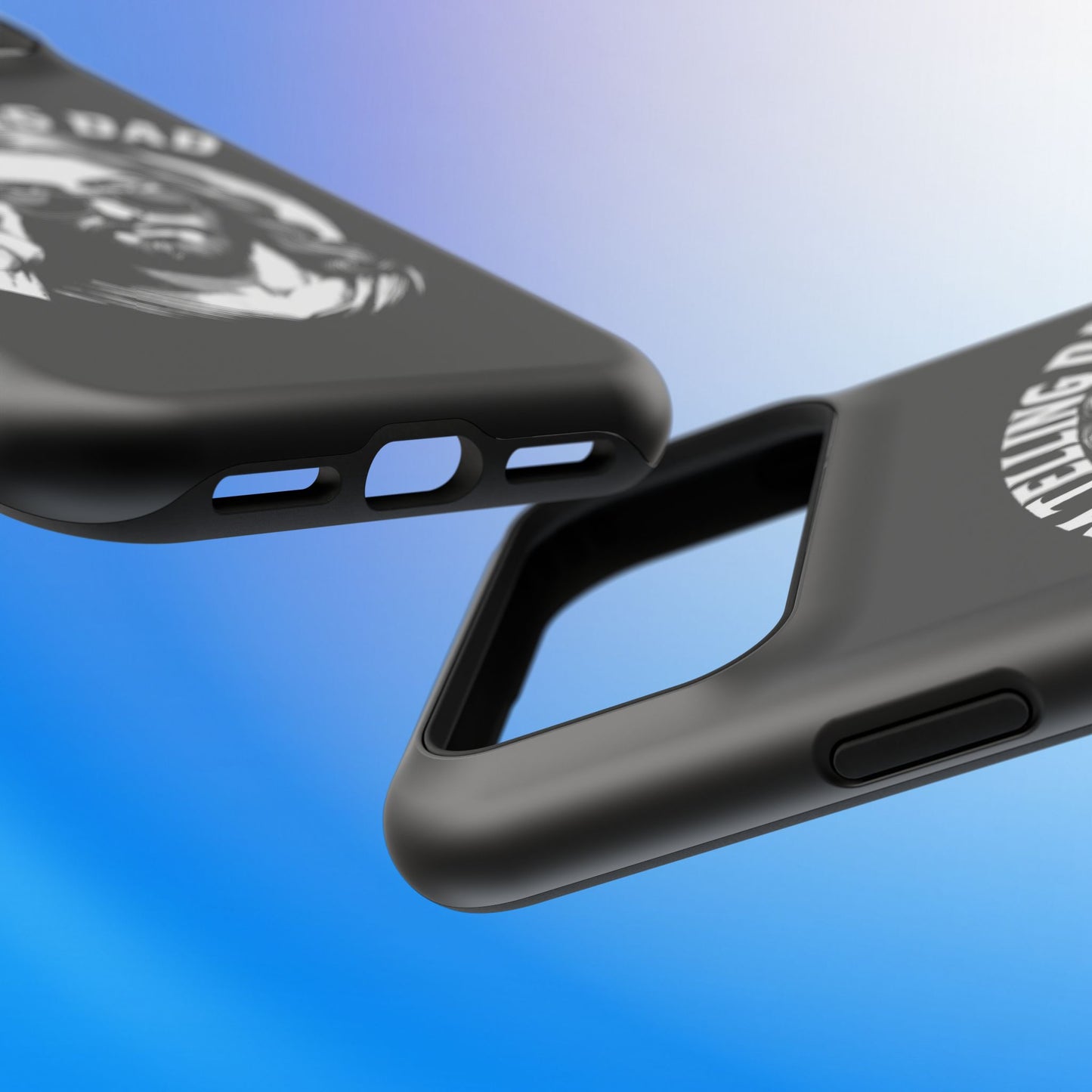 Phone Case — “I’m Telling Dad” Retro Jesus Graphic Impact-Resistant Case