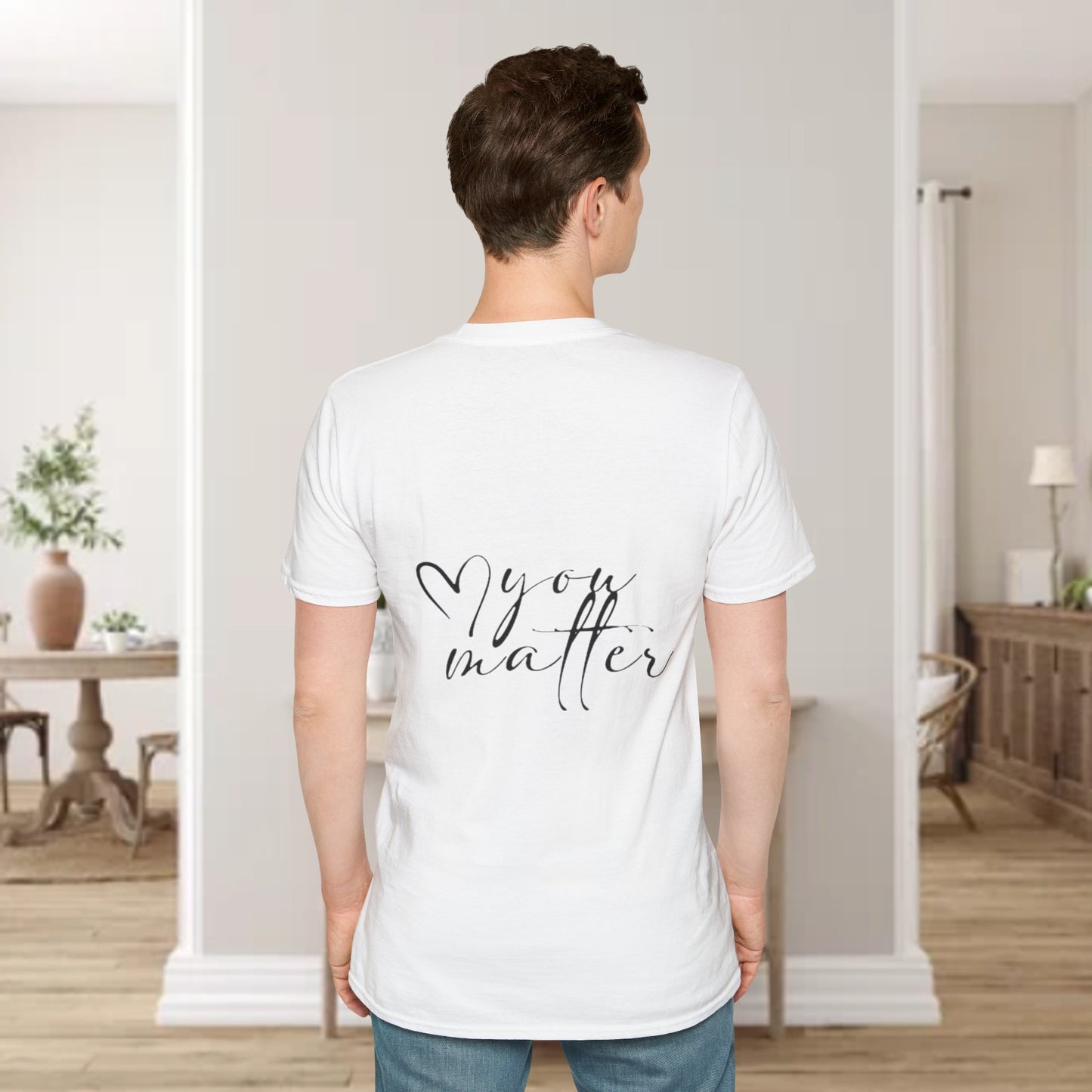 Suicide Awareness Unisex Softstyle T-Shirt (men’s)