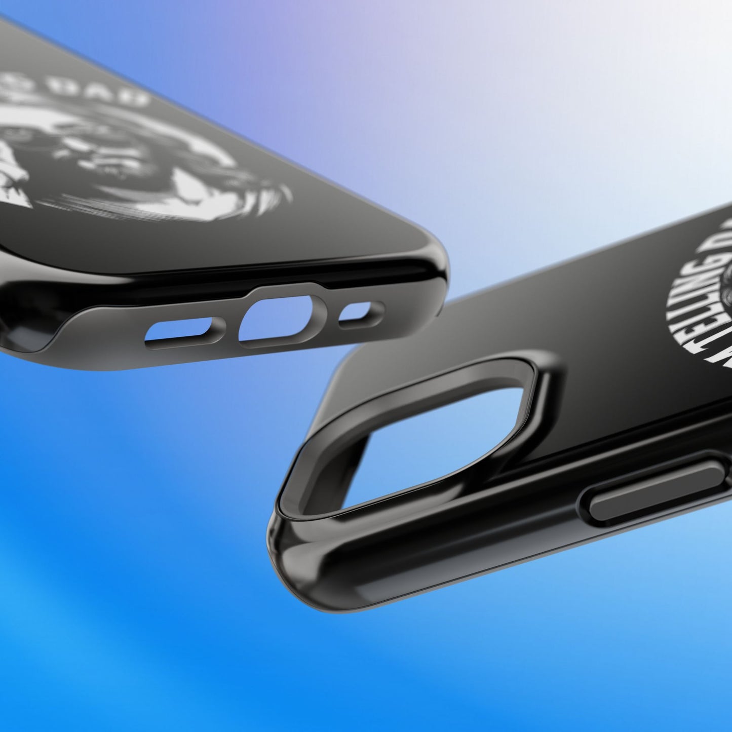Phone Case — “I’m Telling Dad” Retro Jesus Graphic Impact-Resistant Case