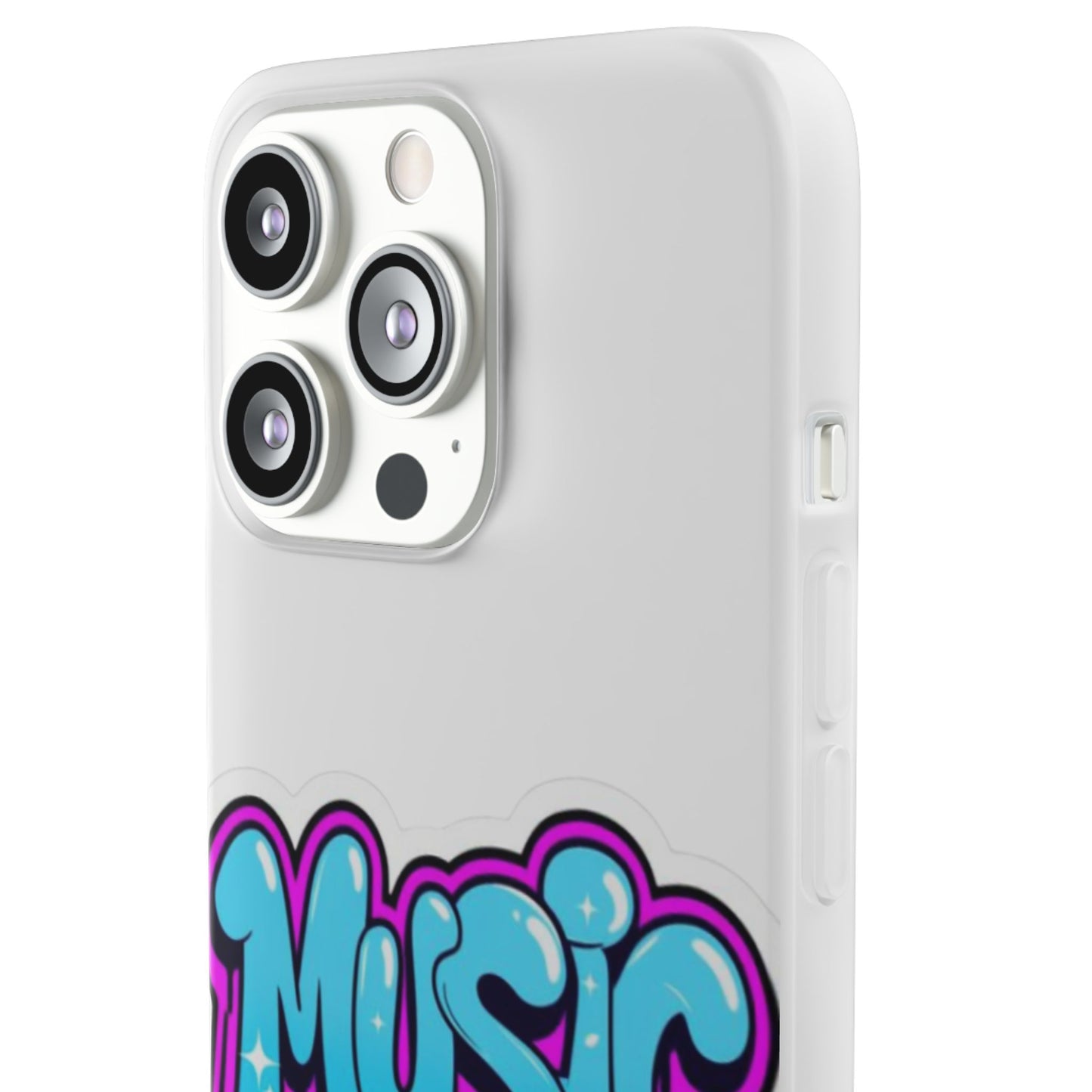 Music Graffiti Phone Case — Trendy Flexible Protective Cover