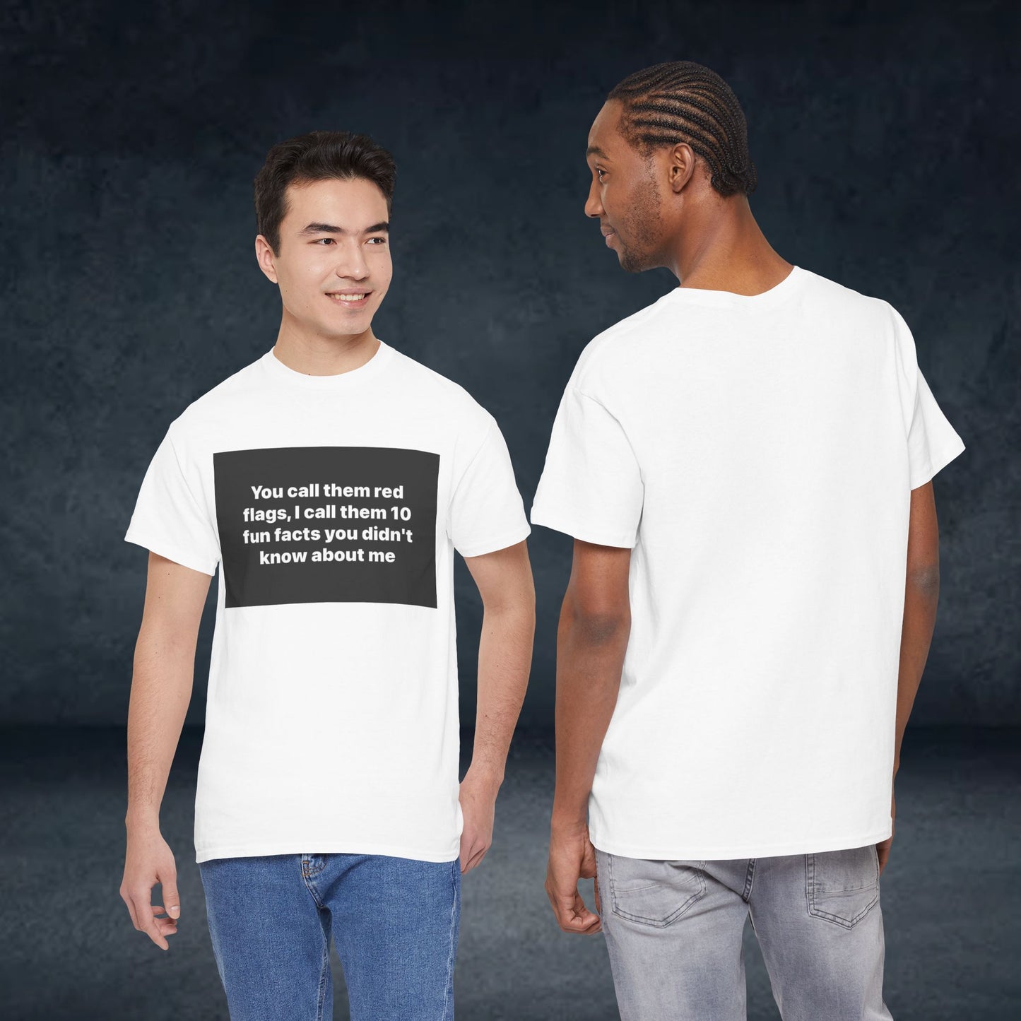 Graphic Tee — "You Call Them Red Flags, I Call Them 10 Fun Facts You Didn’t Know About Me"