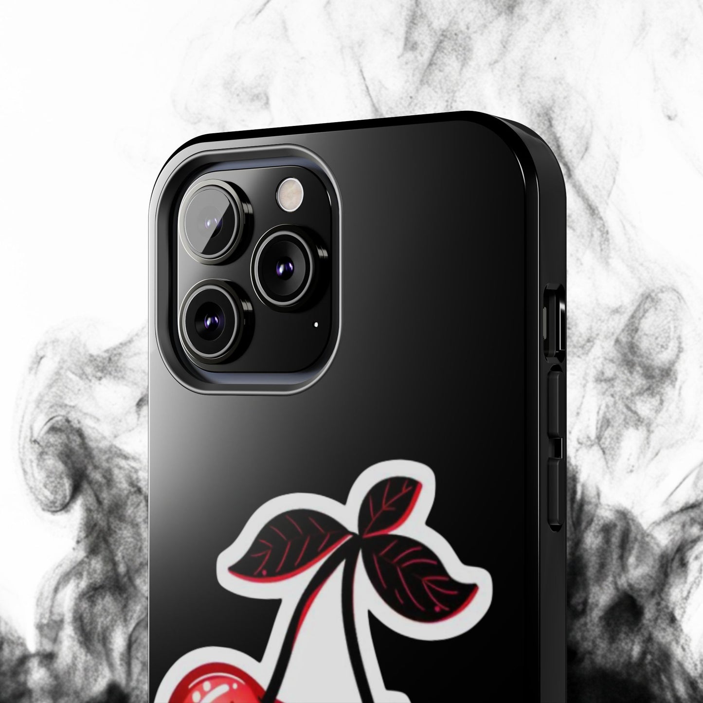 Tough Phone Case — Dripping Skull Cherries Graphic