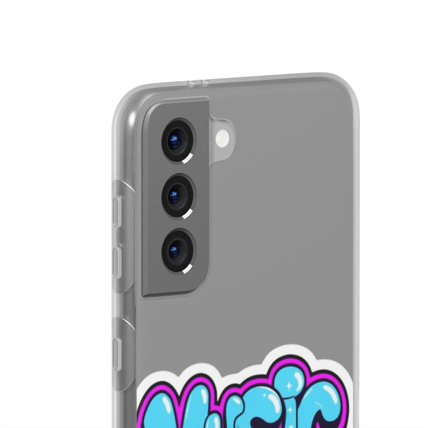 Music Graffiti Phone Case — Trendy Flexible Protective Cover
