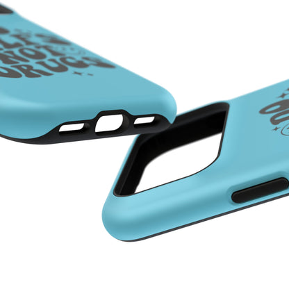 Phone Case — "Do Dilfs Not Drugs" Retro Smiley Impact-Resistant Case