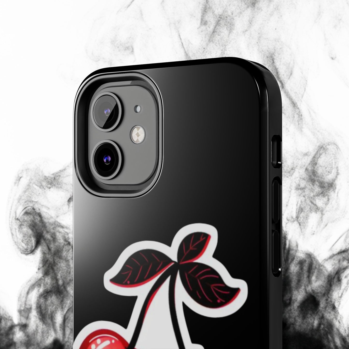 Tough Phone Case — Dripping Skull Cherries Graphic
