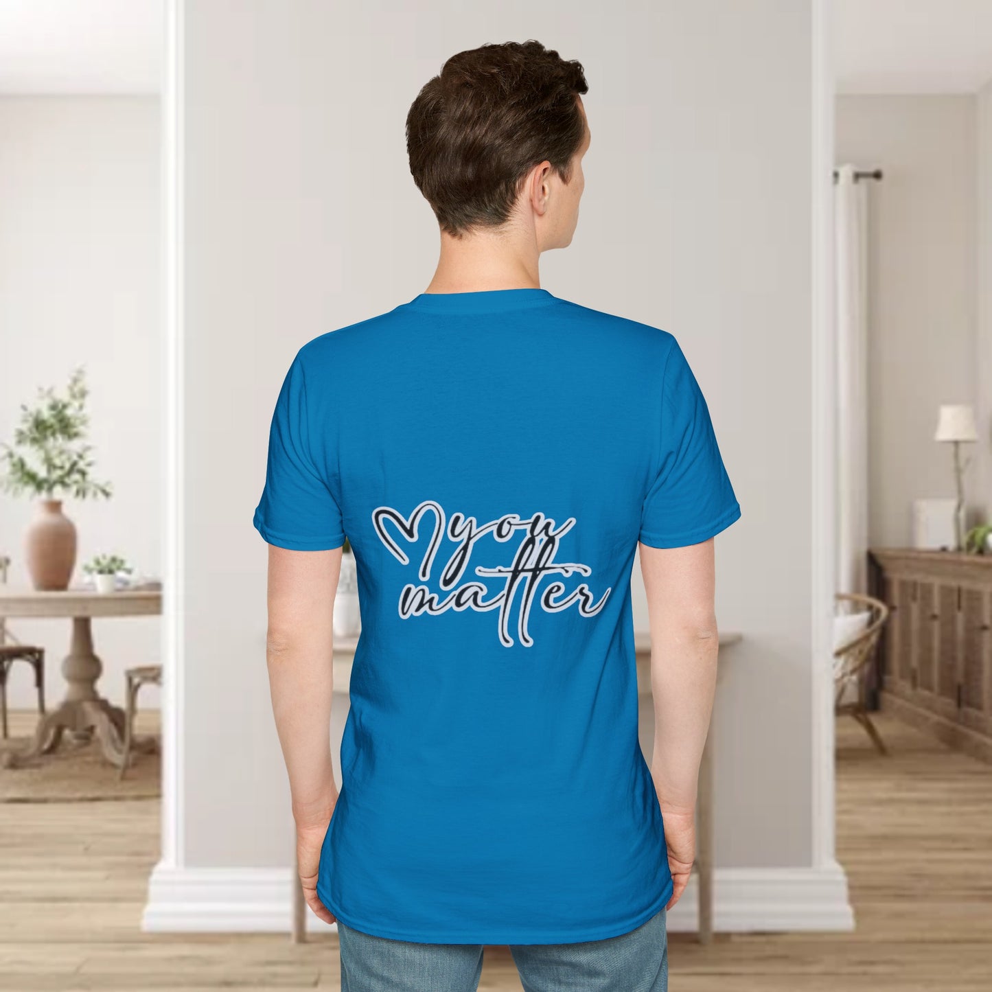 Suicide Awareness Unisex Softstyle T-Shirt (men’s)