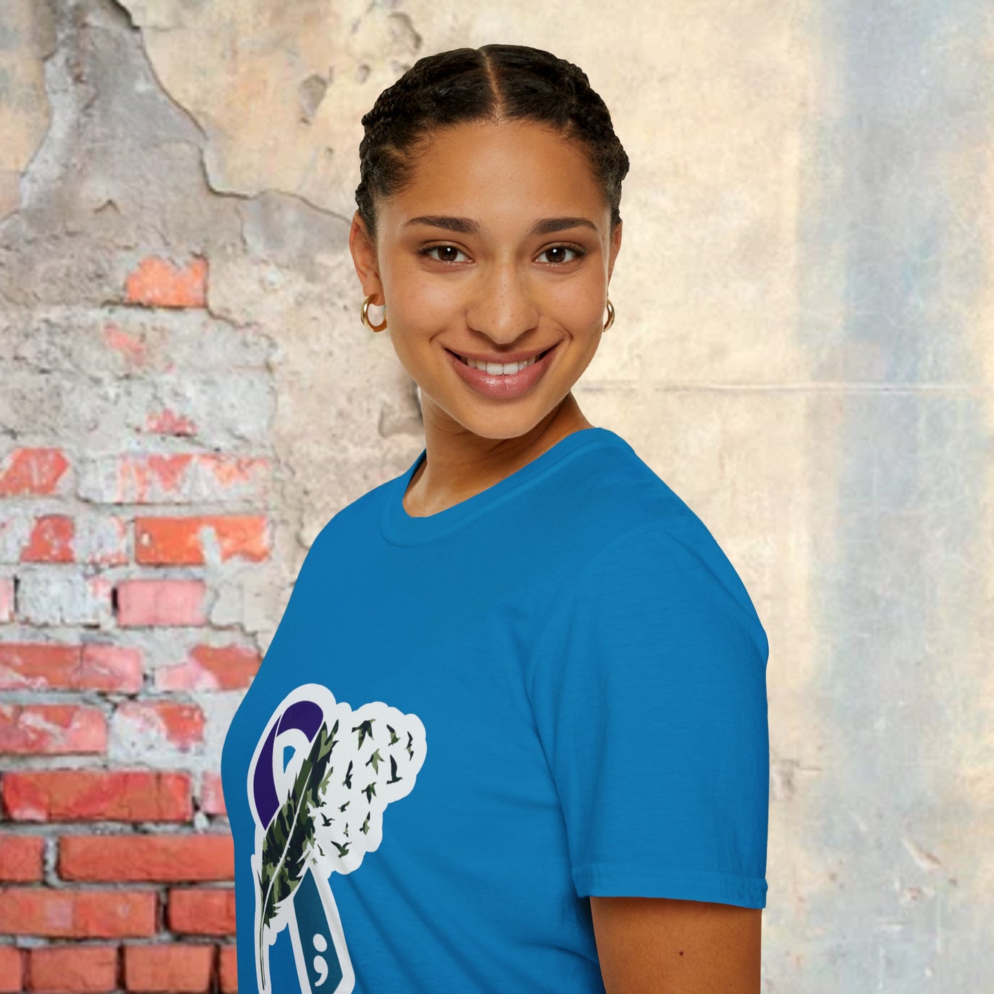 Suicide Awareness Unisex Softstyle T-Shirt (women)