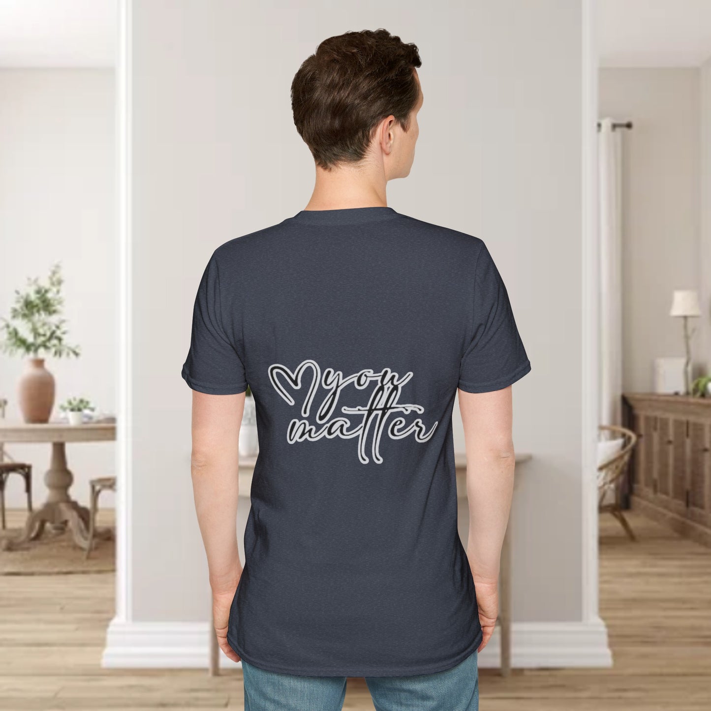 Suicide Awareness Unisex Softstyle T-Shirt (men’s)
