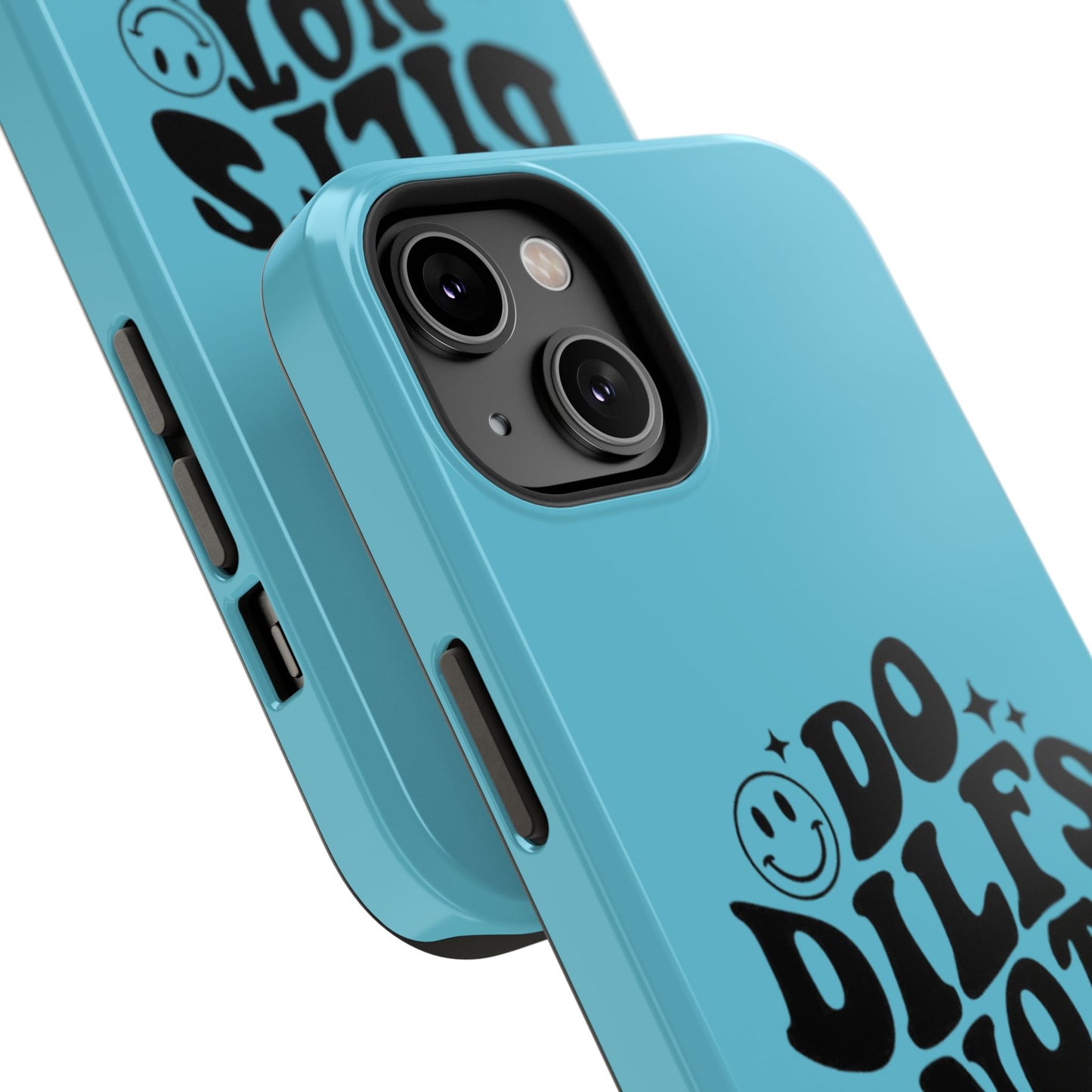 Phone Case — "Do Dilfs Not Drugs" Retro Smiley Impact-Resistant Case