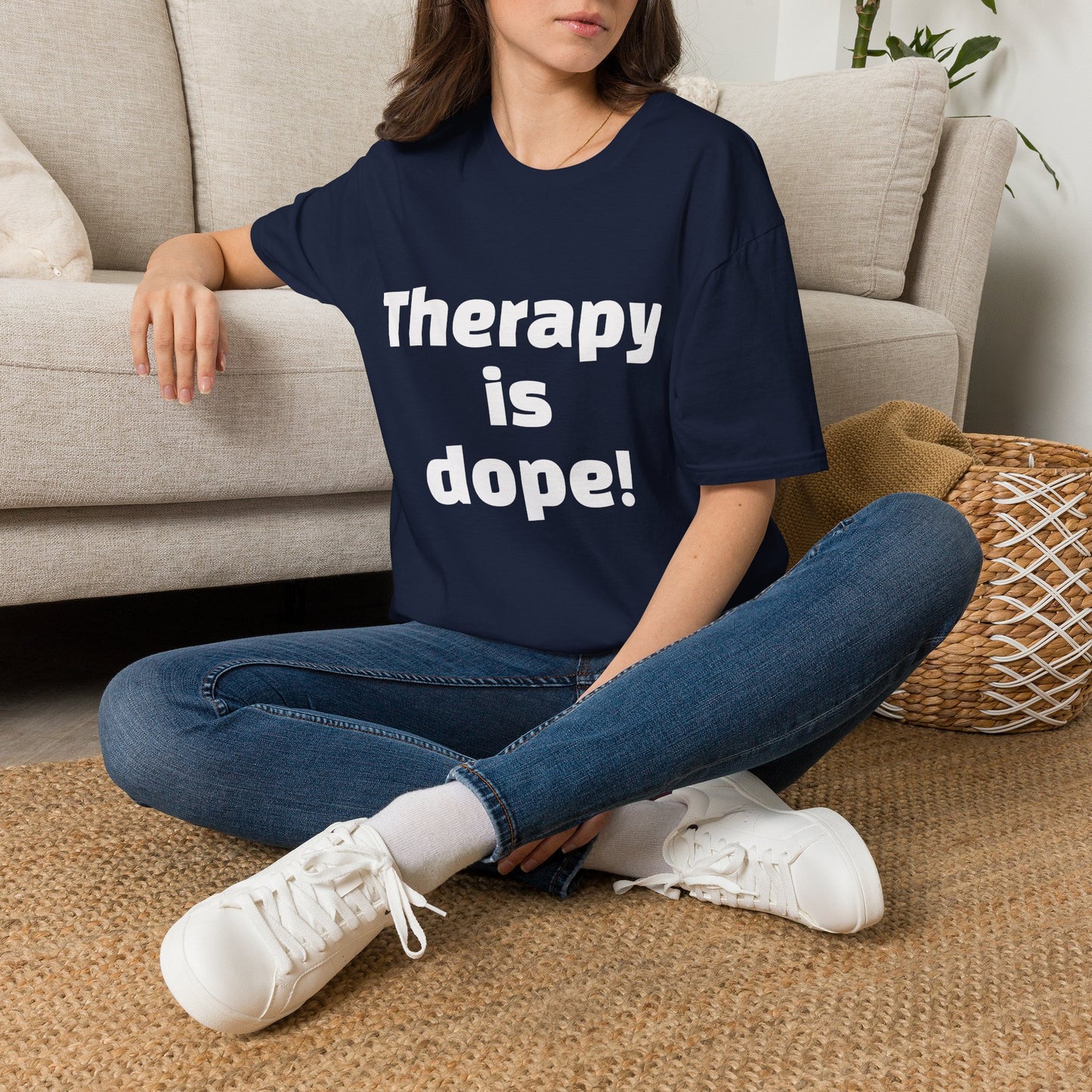 Therapy Is Dope T-Shirt —  Mental Health Awareness Tee