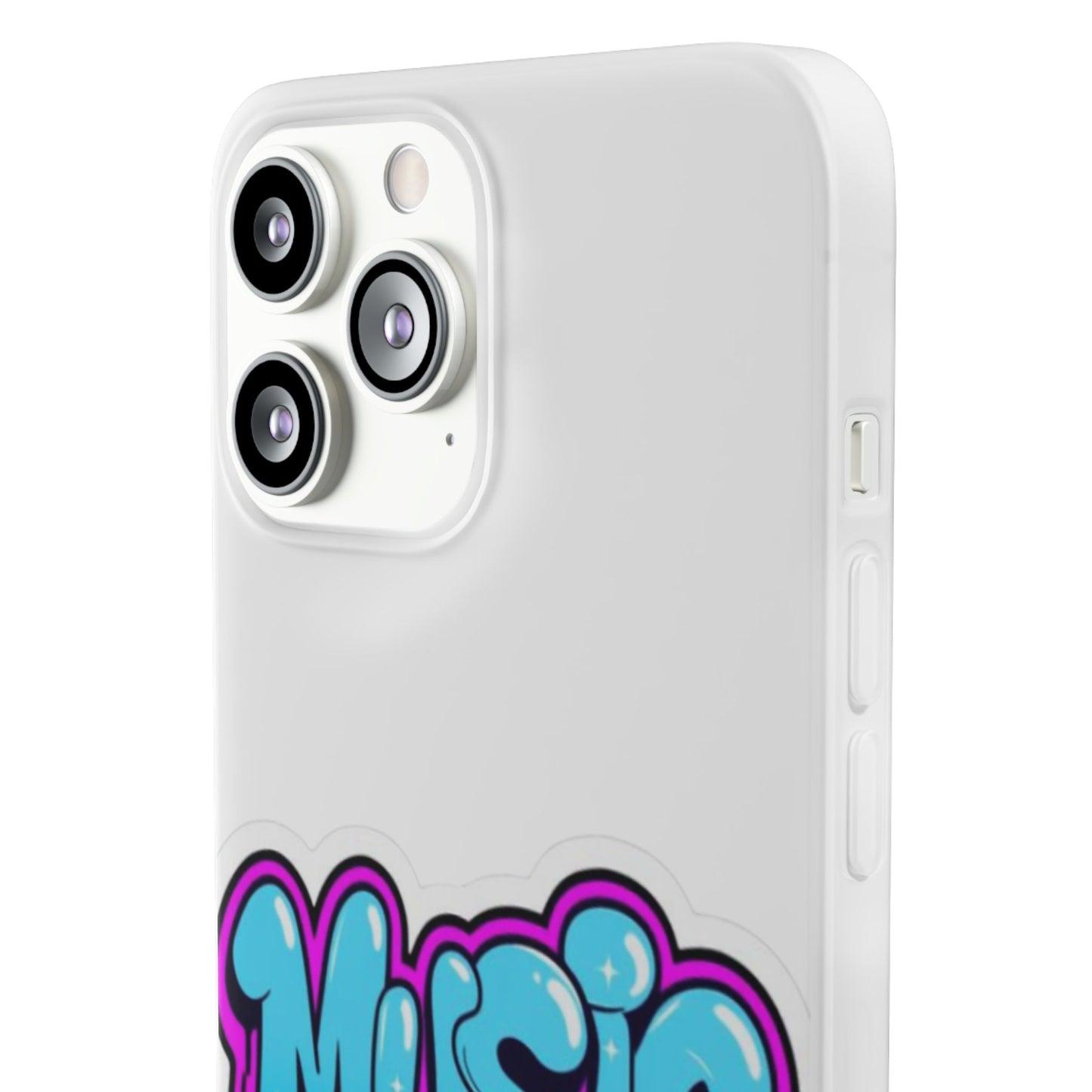 Music Graffiti Phone Case — Trendy Flexible Protective Cover
