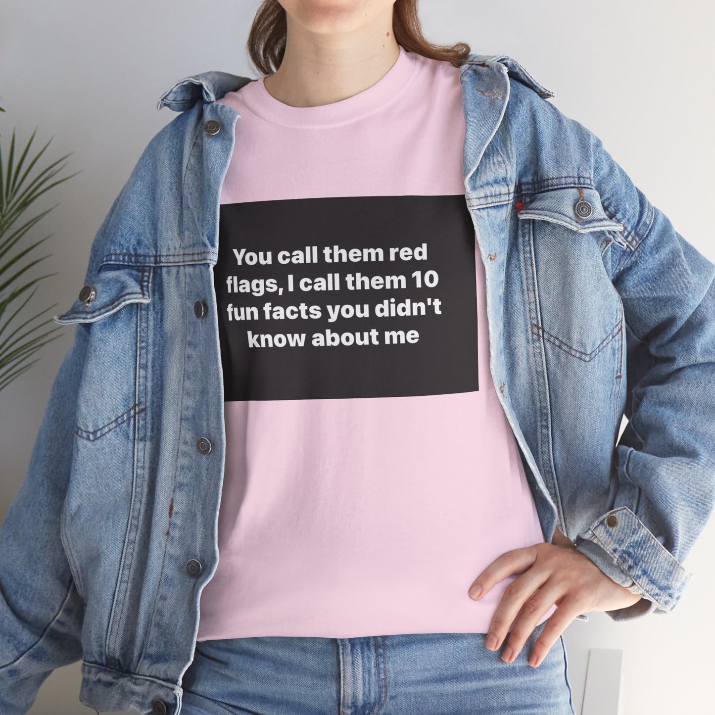 Graphic Tee — "You Call Them Red Flags, I Call Them 10 Fun Facts You Didn’t Know About Me"